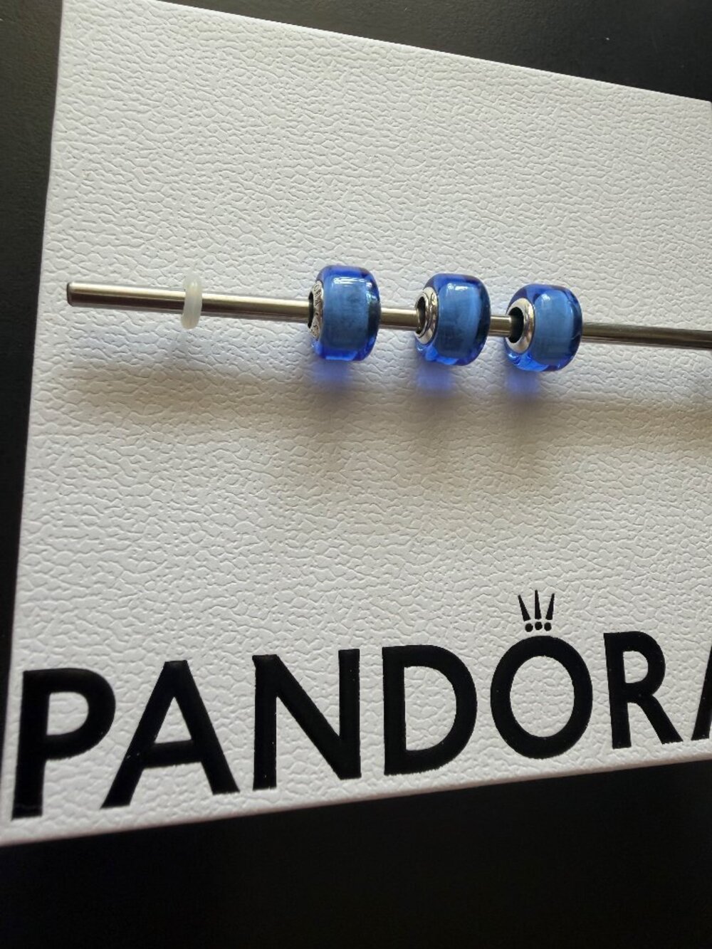 Pandora Blue Murano Glass Charms